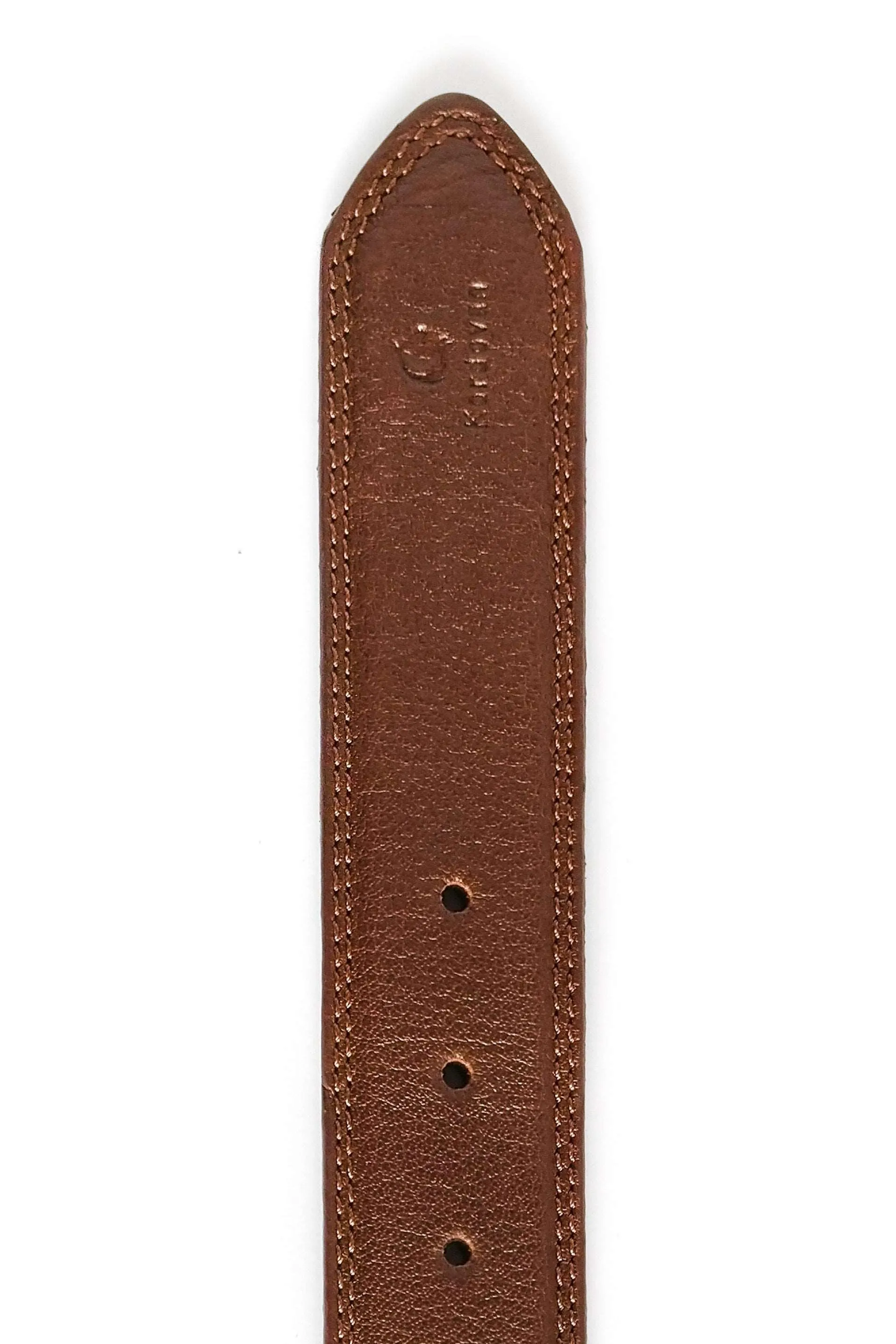 The Executive Double Stitched Belt