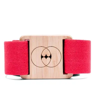 Vegan belt red GAU006