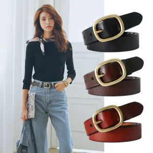Women's Classic Genuine Leather Belt