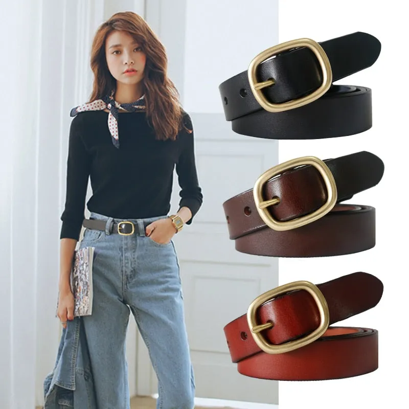 Women's Classic Genuine Leather Belt
