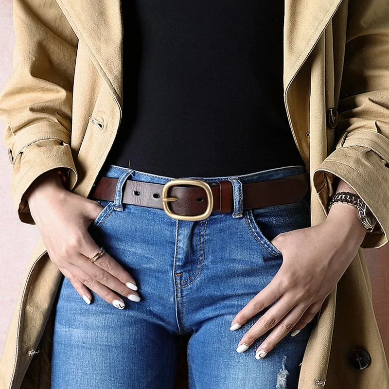 Women's Classic Genuine Leather Belt