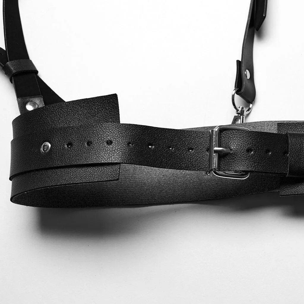 Women's Punk Stud Buckle Body Harness