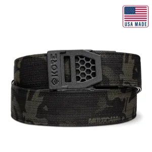X6 BLACK BUCKLE | MULTICAM® TACTICAL GUN BELT 1.5"