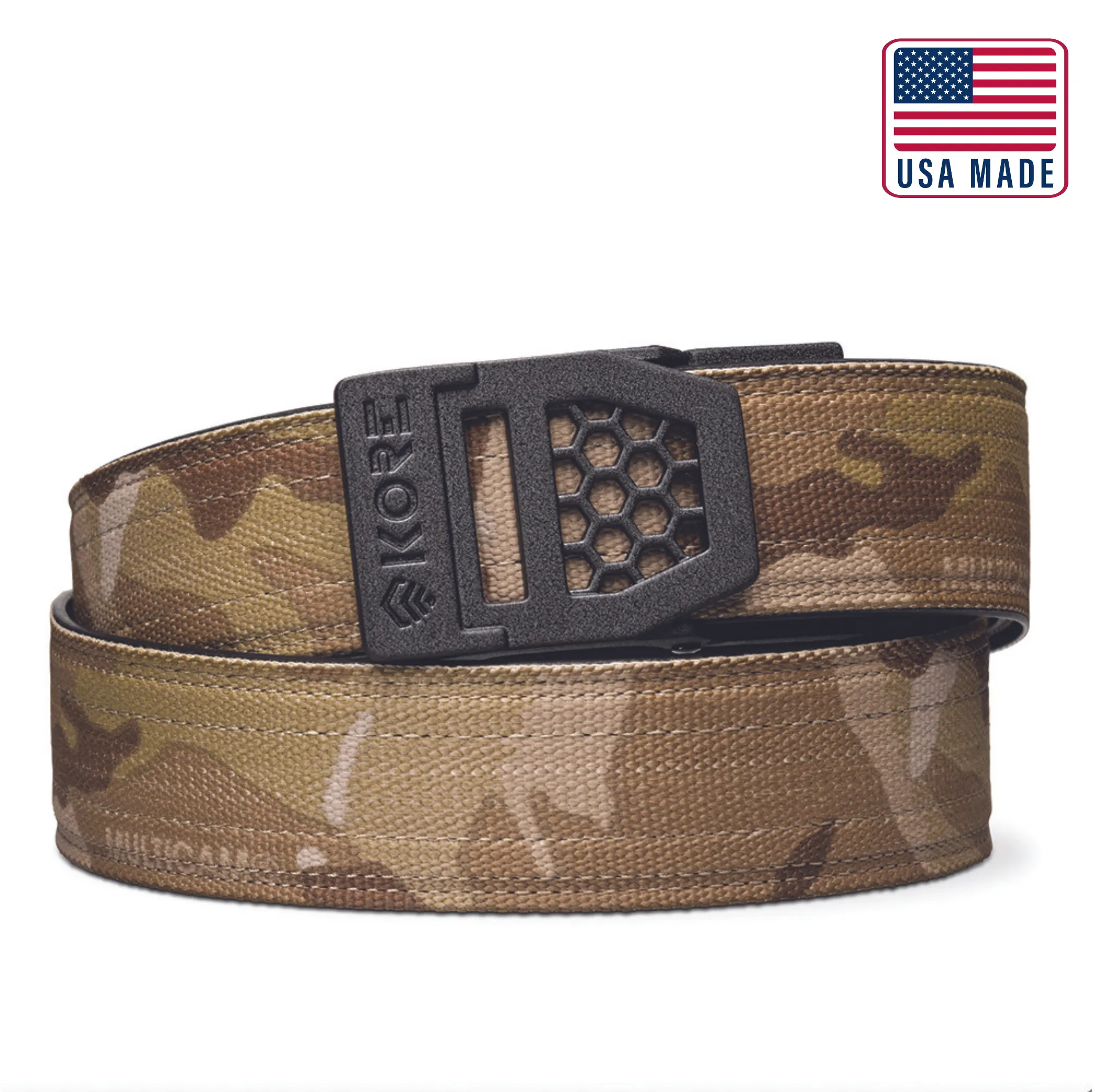 X6 BLACK BUCKLE | MULTICAM® TACTICAL GUN BELT 1.5"