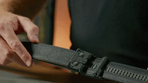 X6 BLACK BUCKLE | MULTICAM® TACTICAL GUN BELT 1.5"